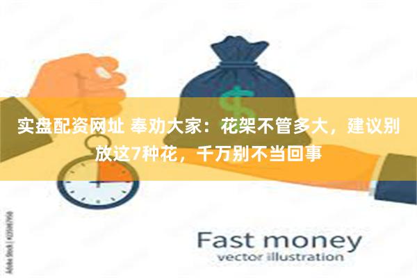 实盘配资网址 奉劝大家：花架不管多大，建议别放这7种花，千万别不当回事