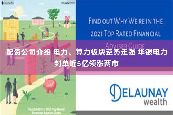 配资公司介绍 电力、算力板块逆势走强 华银电力封单近5亿领涨两市