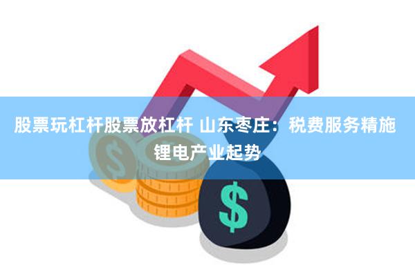 股票玩杠杆股票放杠杆 山东枣庄：税费服务精施 锂电产业起势