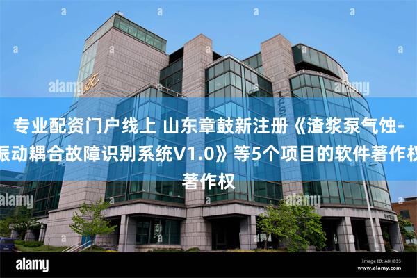 专业配资门户线上 山东章鼓新注册《渣浆泵气蚀-振动耦合故障识别系统V1.0》等5个项目的软件著作权