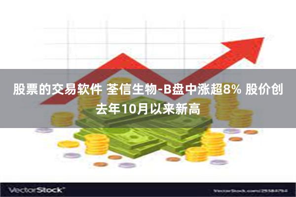 股票的交易软件 荃信生物-B盘中涨超8% 股价创去年10月以来新高